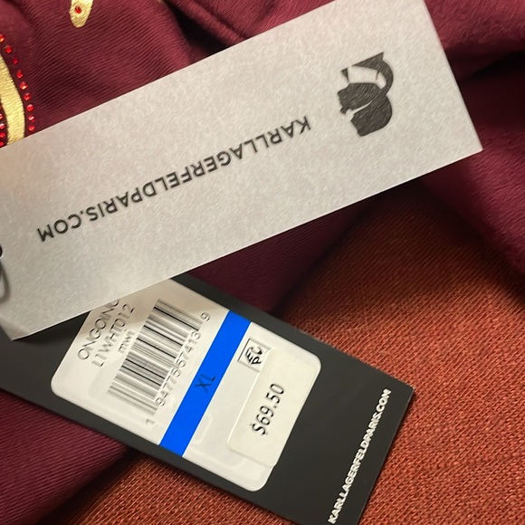 New Karl Lagerfeld sweatshirt material sweater 💋 - Picture 9 of 10